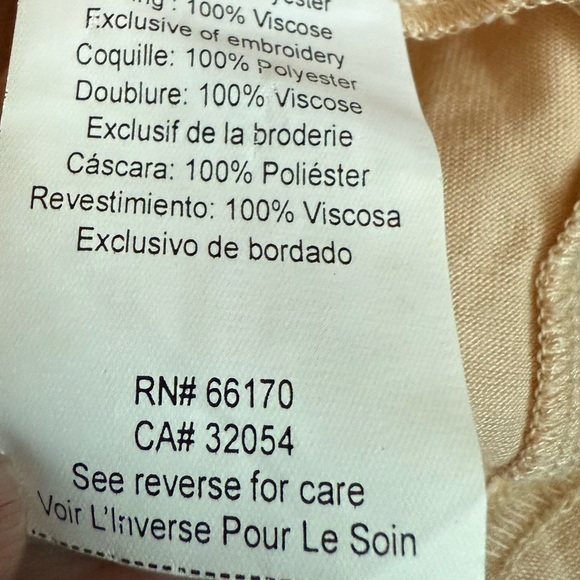 ANTHROPOLOGIE PANKAJ & NIDHI BUTTERFLY GARDEN SLEEVELESS LINED DRESS SIZE 2P - Picture 7 of 7